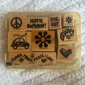 Stampin' Up! Groovy Hippie Rubber Stamp Set